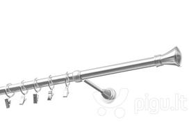 Viengubas karnizas 19mm OLIMP, 250 cm, nerūdijančio plieno