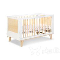 Lova Little Sky Lydia 140x70 cm, balta/ruda