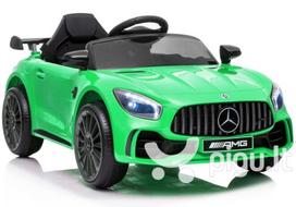 vaikiskas mercedes - Elektromobilis Mercedes AMG GT R, žalias - 1 nuotrauka
