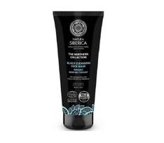 juoda kauke - Natura Siberica The Northern Collection juodoji valomoji veido kaukė 80ml - 1 nuotrauka