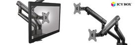 Raidsonic Icy Box IB-MS314-T Monitor Stand 32 " Black