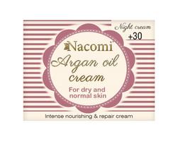 Nacomi Argan Oil 30+ naktinis veido kremas 50ml