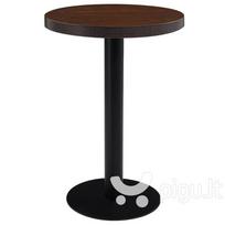 Bistro staliukas, tamsiai rudos spalvos, 60 cm, MDF