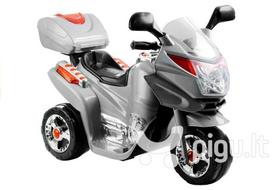 Elektrinis motociklas vaikams HC8051, sidabrinis