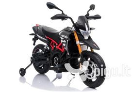 Elektrinis motociklas vaikams Aprilia A007, juodas