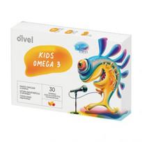  OLVEL KIDS OMEGA 3, nuo 3 m., 30 guminukų