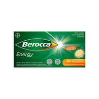 komplekss - Berocca Energy šnypščiosios tabletės N30 - 1 nuotrauka