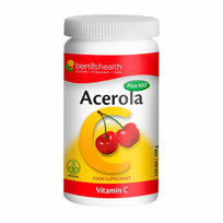  ACEROLA PLUS 100 VITAMINAS C, 120 kramtomųjų tablečių