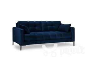 Sofa Micadoni Home Mamaia 2S, mėlyna/juoda
