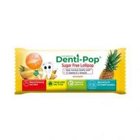  DENTI-POP ledinukas su 12 vitaminų ir 2 mineralais, ananasų skonio, 1 vnt.