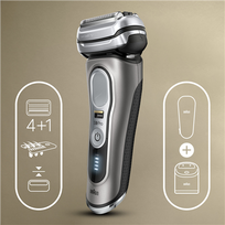 barzdaskute braun series 9 - Braun 9465cc - 4 nuotrauka
