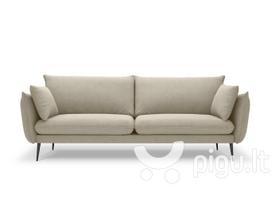 Keturvietė sofa Milo Casa Elio, smėlio spalvos