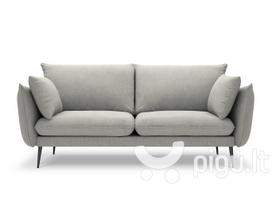 Trivietė sofa Milo Casa Elio, pilka