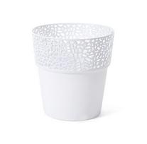 Vazonas Lamela Rosa Flower Pot 656 130mm White