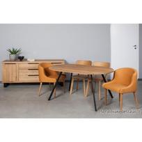 TORI OVAL 160x100  ovalus ąžuolinis stalas