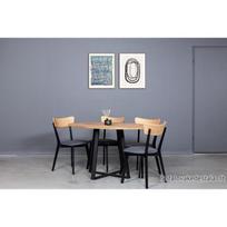 LOFT ELIPSE 140x90 ąžuolinis ovalus stalas
