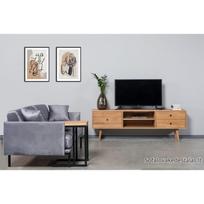 RETRO 160cm Ąžuolinis TV staliukas