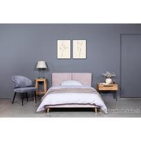 Lova  VELVET S 120 siauras rėmas