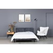 Lova  VELVET S 140 siauras rėmas