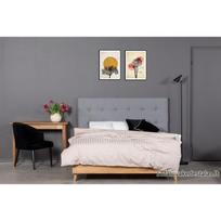 Ąžuolinė Lova  CANNES OAK BASE 180