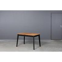 ISKU BLACK MIX 110-145X70 ąžuolinis, prasiilginantis stalas