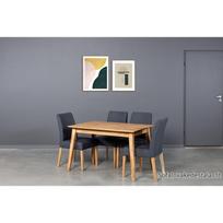 URBANO 120-200X80 ąžuolinis, prasiilginantis stalas
