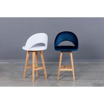 LILLI oak base minkšta baro(72cm)kėdė