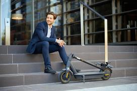 ninebot max g30 - Segway Ninebot Kickscooter MAX G30E II Black (Juodas) - 6 nuotrauka