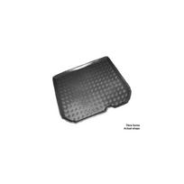 Plastikinis bagažinės kilimėlis AUDI Q3 su plonu atsarginiu ratu 2011→