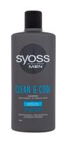 Syoss Professional Performance Men Clean & Cool 440ml Vyrams Šampūnai