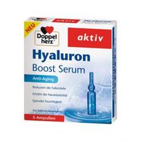  DOPPELHERZ AKTIV HYALURON BOOST SERUM, 5 Ampulės