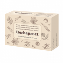  HERBAPROCT, 10 žvakučių