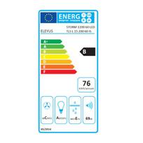 imontuojami gartraukiai 60 - Eleyus Storm 1200 LED 60 BL - 4 nuotrauka