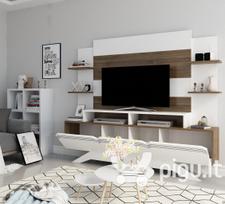 Sekcija Kalune Design Delpi, ruda/balta