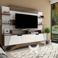 Sekcija Kalune Design Deparo, ruda/balta