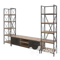 Sekcija Kalune Design Maxim, ruda/juoda