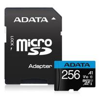 u3 256 - ADATA 256GB Micro SDXC V10 100MB/s + adapter - 2 nuotrauka