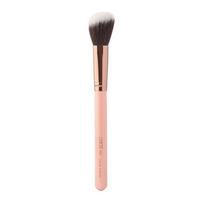 Luxie 504 Large Angled Rose Gold makiažo šepetėlis