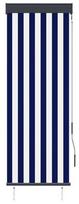 Ritininė užuolaida VLX Outdoor 145943, mėlyna/balta, 600 mm x 2500 mm