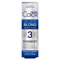 Joanna Ultra Color Pigment tonizuojanti plaukų spalva Silver Blonde 100ml