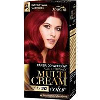 Joanna Multi Cream plaukų dažai 34 Intense red
