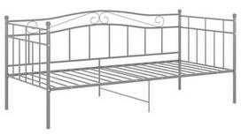 Sofa-lova VLX Metal 324781, pilka, 206.5 x 95 x 89.5 cm