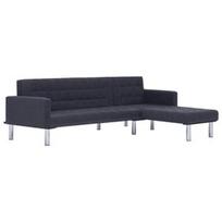 Sofa-lova VLX L-shaped, pilka, 218 x 155 x 69 cm