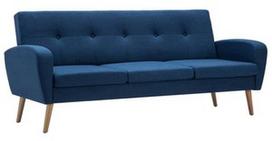 Sofa VLX 3-Seater Sofa, mėlyna, 71 x 186 x 79 cm