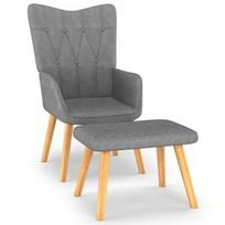 Fotelis VLX Relaxing, tamsiai pilka, 69 cm x 61.5 cm x 95.5 cm
