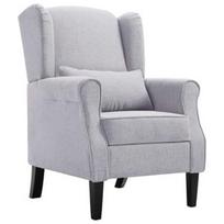Fotelis VLX Armchair, šviesiai pilka, 68 cm x 73 cm x 101 cm