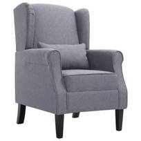 Fotelis VLX Armchair, tamsiai pilka, 68 cm x 73 cm x 101 cm