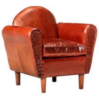 Fotelis VLX Tub 286949, rudas, 65 cm x 77 cm x 79 cm