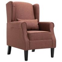 Fotelis VLX Armchair, rudas, 68 cm x 73 cm x 101 cm