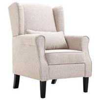 Fotelis VLX Armchair, smėlio, 68 cm x 73 cm x 101 cm